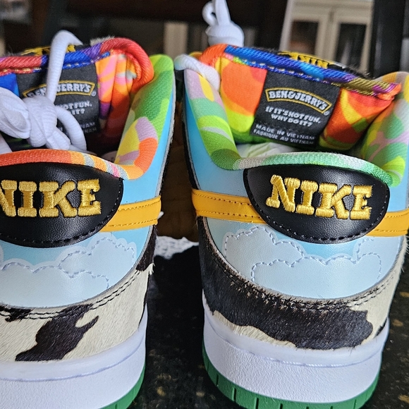 Nike Low Dunk Pro Ben & Jerry's Chunky Dunky Men's Size 9 **NEW IN BOX** - Picture 4 of 8